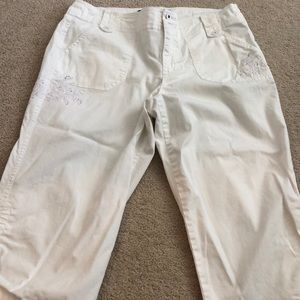 Gloria Vanderbilt White Shorts